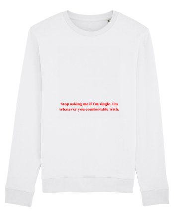 stop asking White