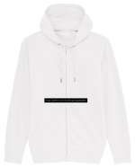 your worth is non-fucking-negotiable Hanorac cu fermoar Unisex Connector