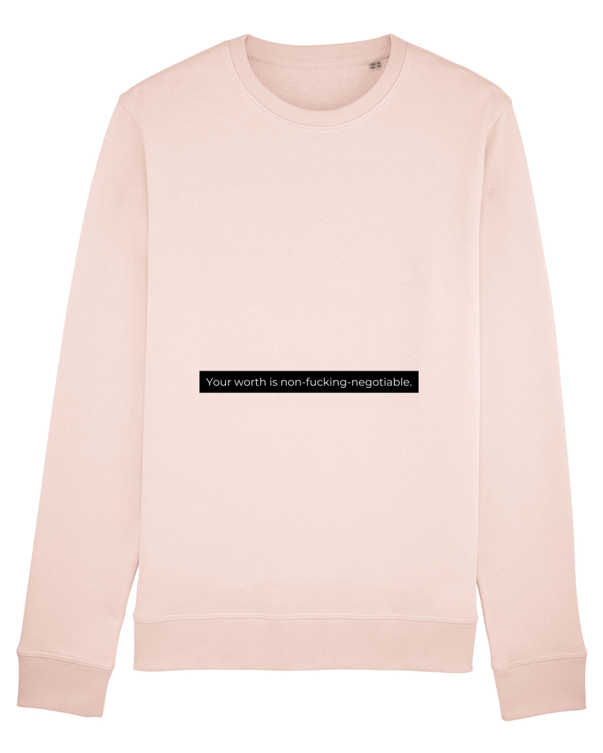 Bluză mânecă lungă Unisex Rise Candy Pink
