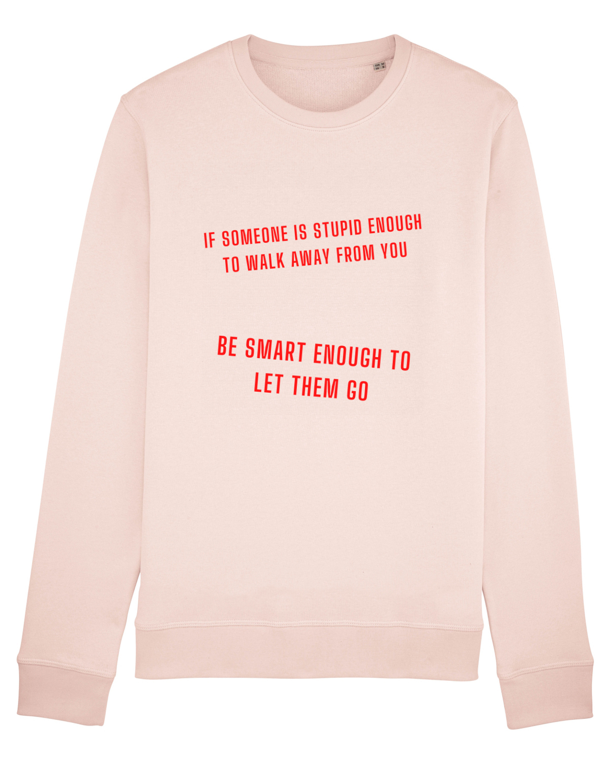 Bluză mânecă lungă Unisex Rise Candy Pink