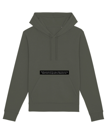 really proud of the way... Khaki