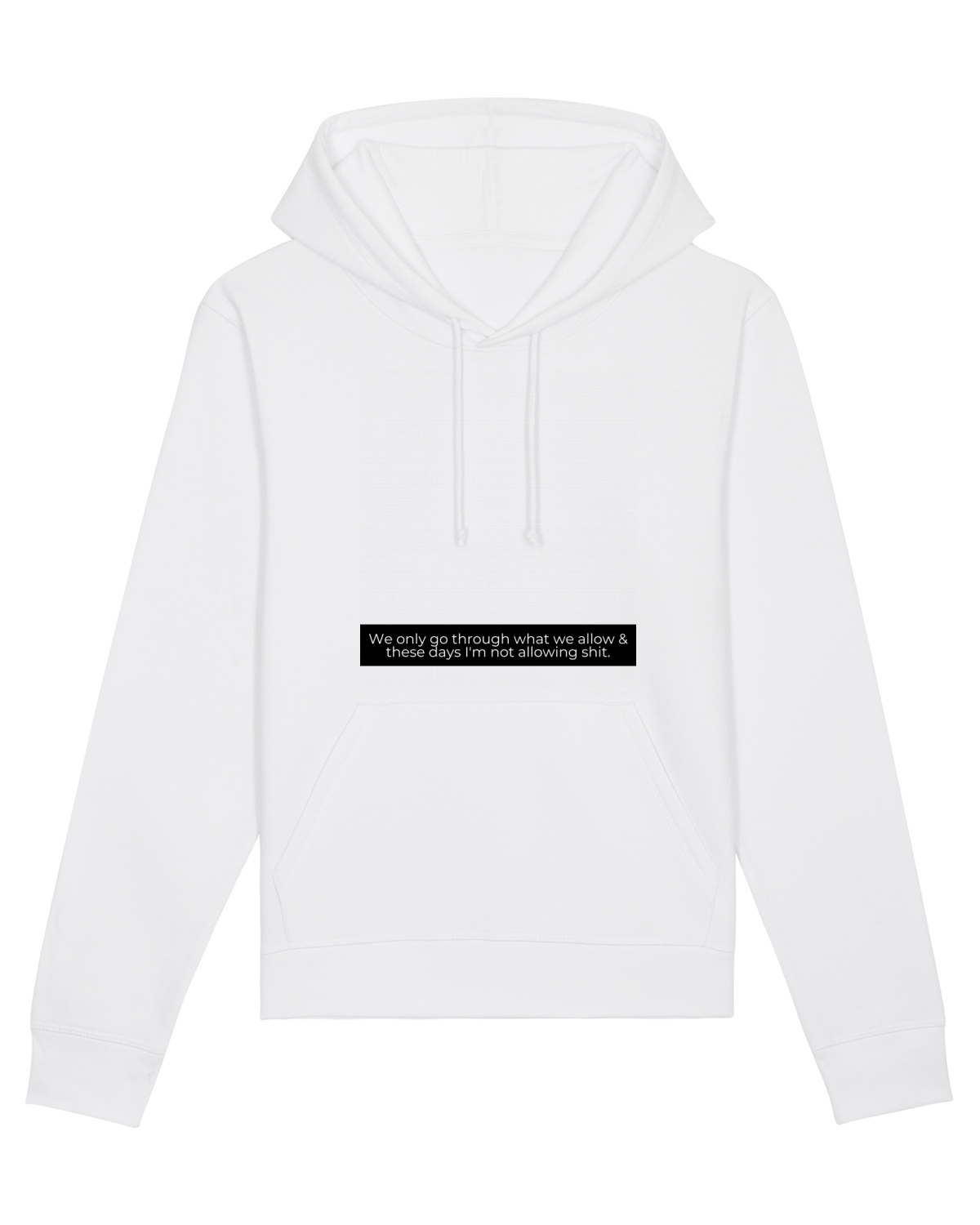 Hanorac Unisex Drummer White