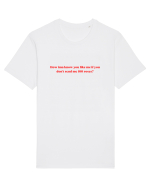 how ima know... Tricou mânecă scurtă Unisex Rocker