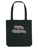Merry Christmas Retro Style Sacoșă textilă