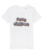Merry Christmas Retro Style Tricou mânecă scurtă  Copii Mini Creator