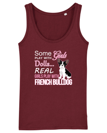 French bulldog Burgundy