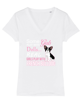 French bulldog White