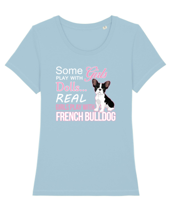French bulldog Sky Blue