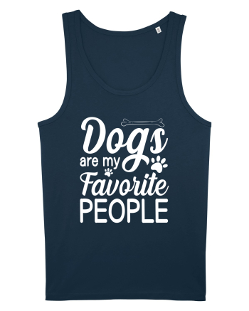 Dogs Are My Favorite People Navy