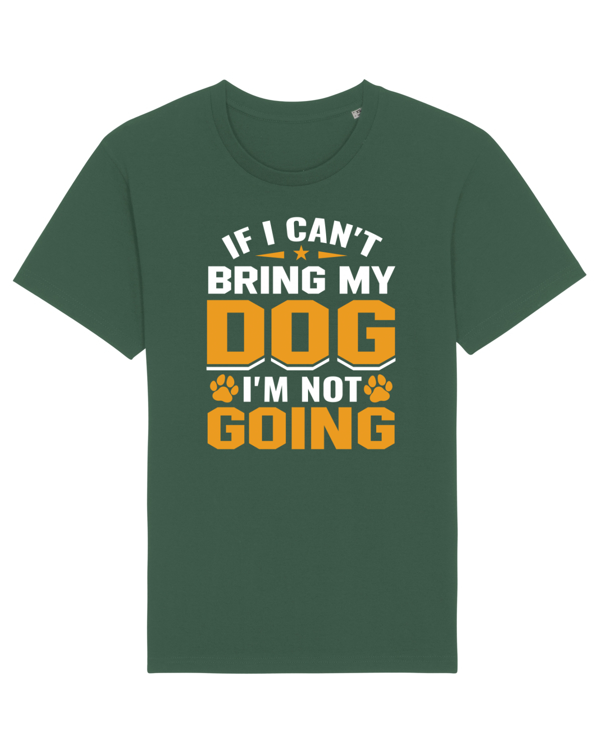 Tricou mânecă scurtă Unisex Rocker Bottle Green