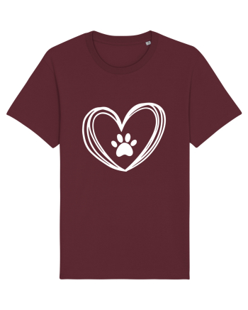 Love Pows Burgundy