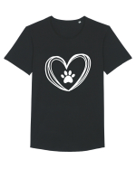Love Pows Tricou mânecă scurtă guler larg Bărbat Skater