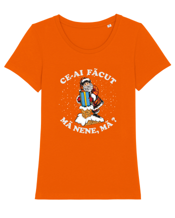amuzant de Craciun - Ce-ai făcut, mă nene, mă ? Bright Orange