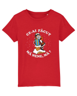 amuzant de Craciun - Ce-ai făcut, mă nene, mă ? Tricou mânecă scurtă  Copii Mini Creator