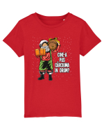 amuzant de Craciun - Cine-a pus cârciuma-n drum ? Tricou mânecă scurtă  Copii Mini Creator