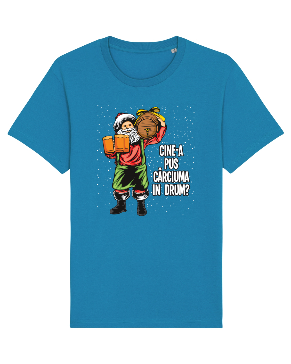 Tricou mânecă scurtă Unisex Rocker Azur