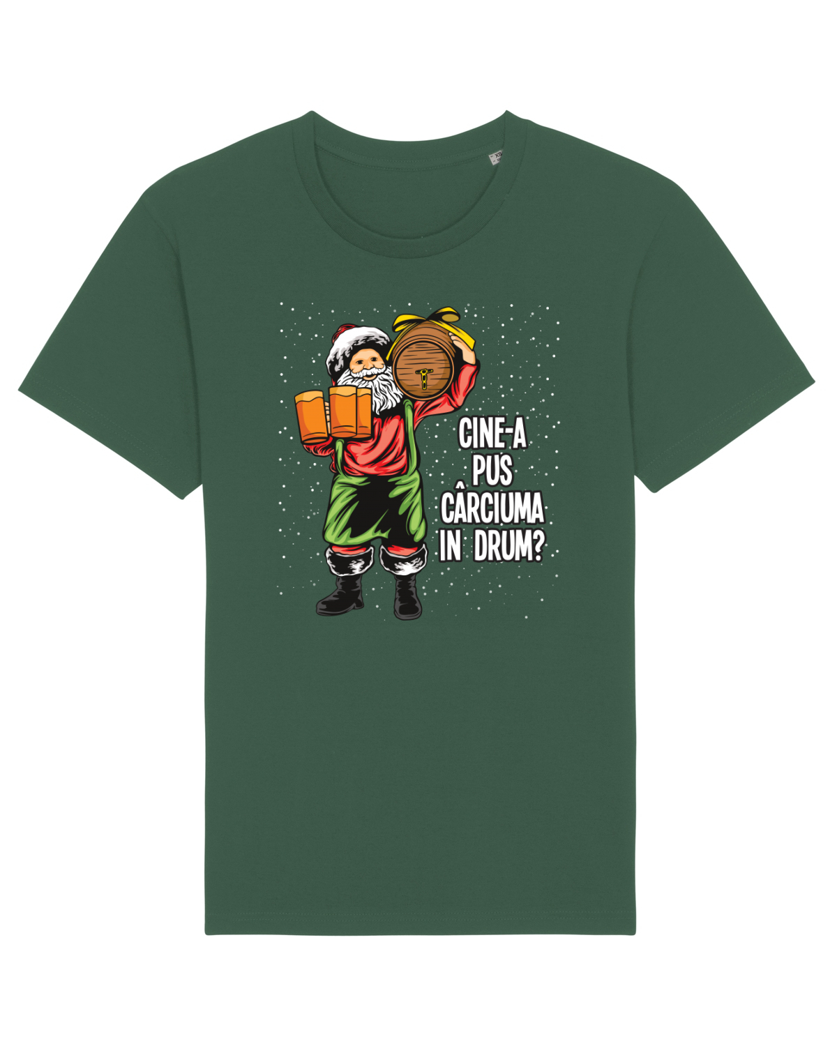 Tricou mânecă scurtă Unisex Rocker Bottle Green
