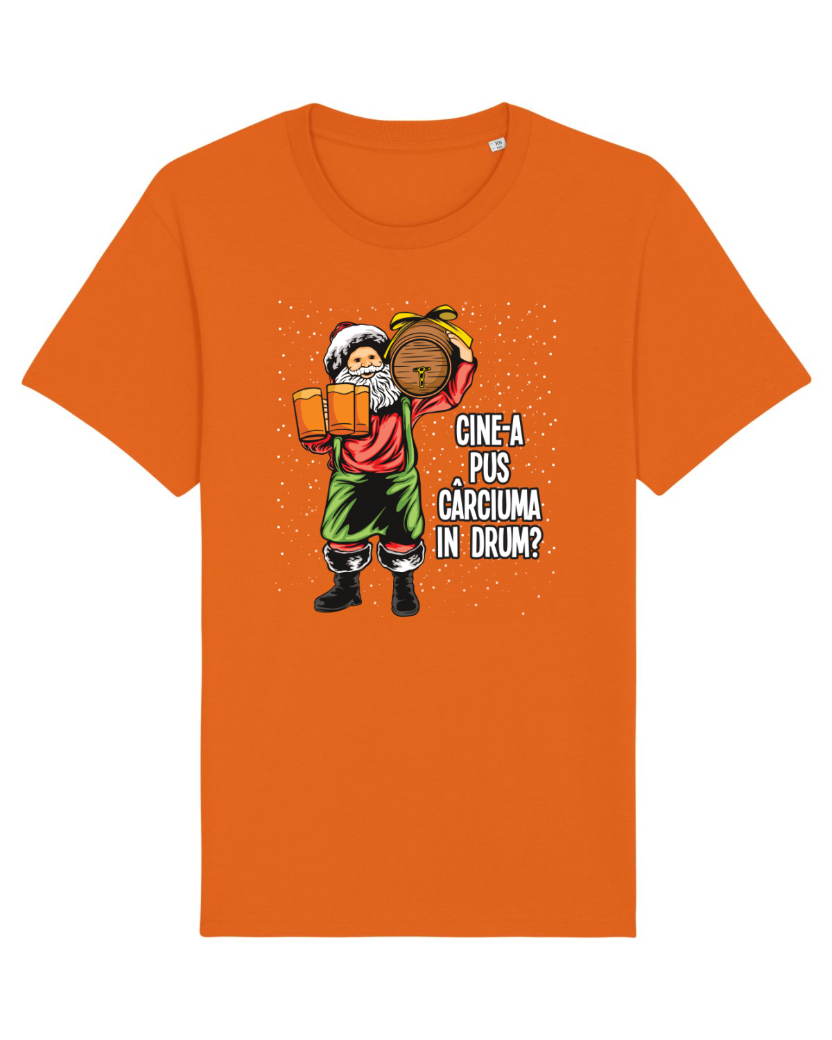 Tricou mânecă scurtă Unisex Rocker Bright Orange