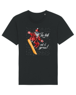 amuzant de Crăciun - La tăți ni-i greu (pe placa) Tricou mânecă scurtă Unisex Rocker