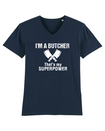 Butcher French Navy