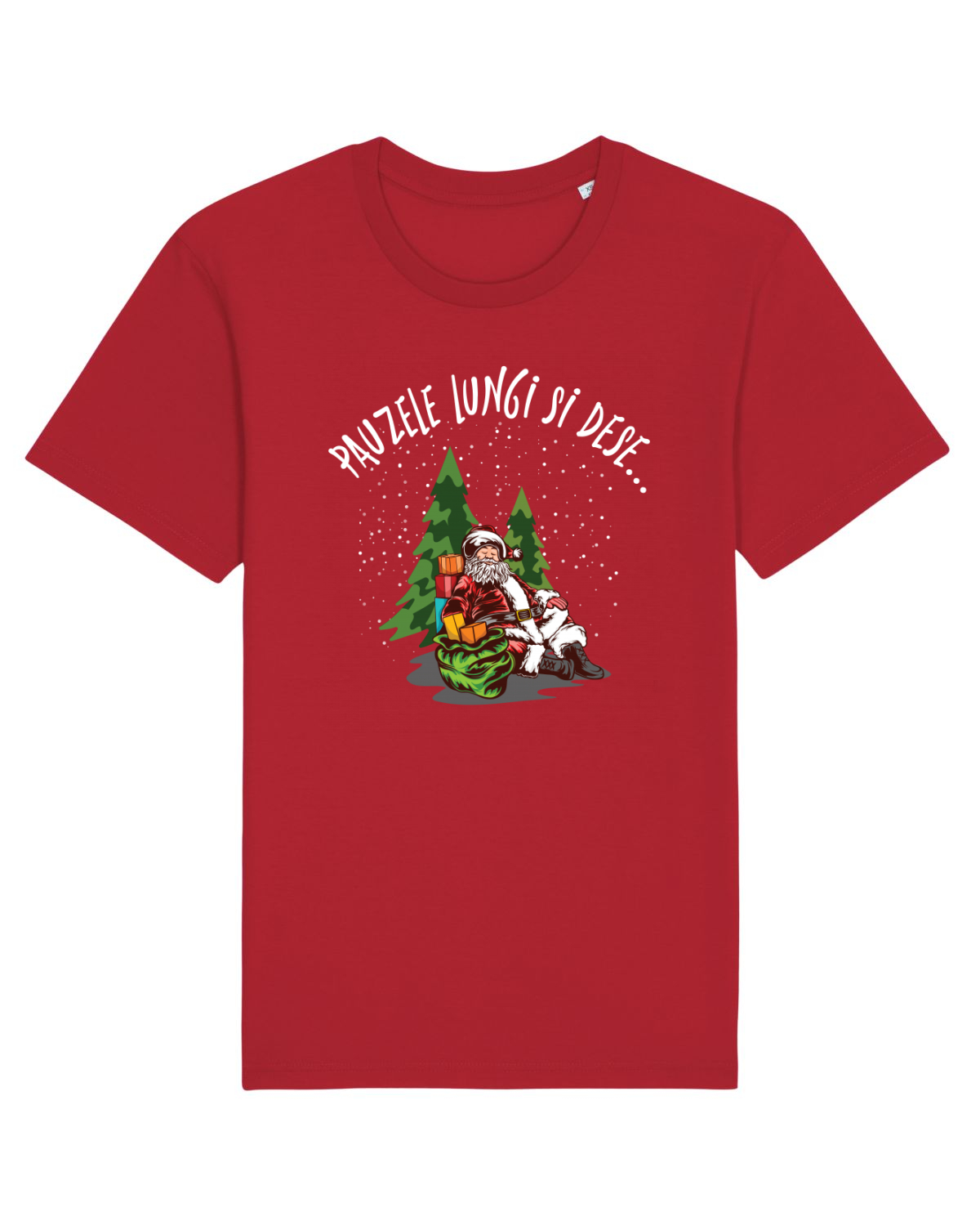 Tricou mânecă scurtă Unisex Rocker Red