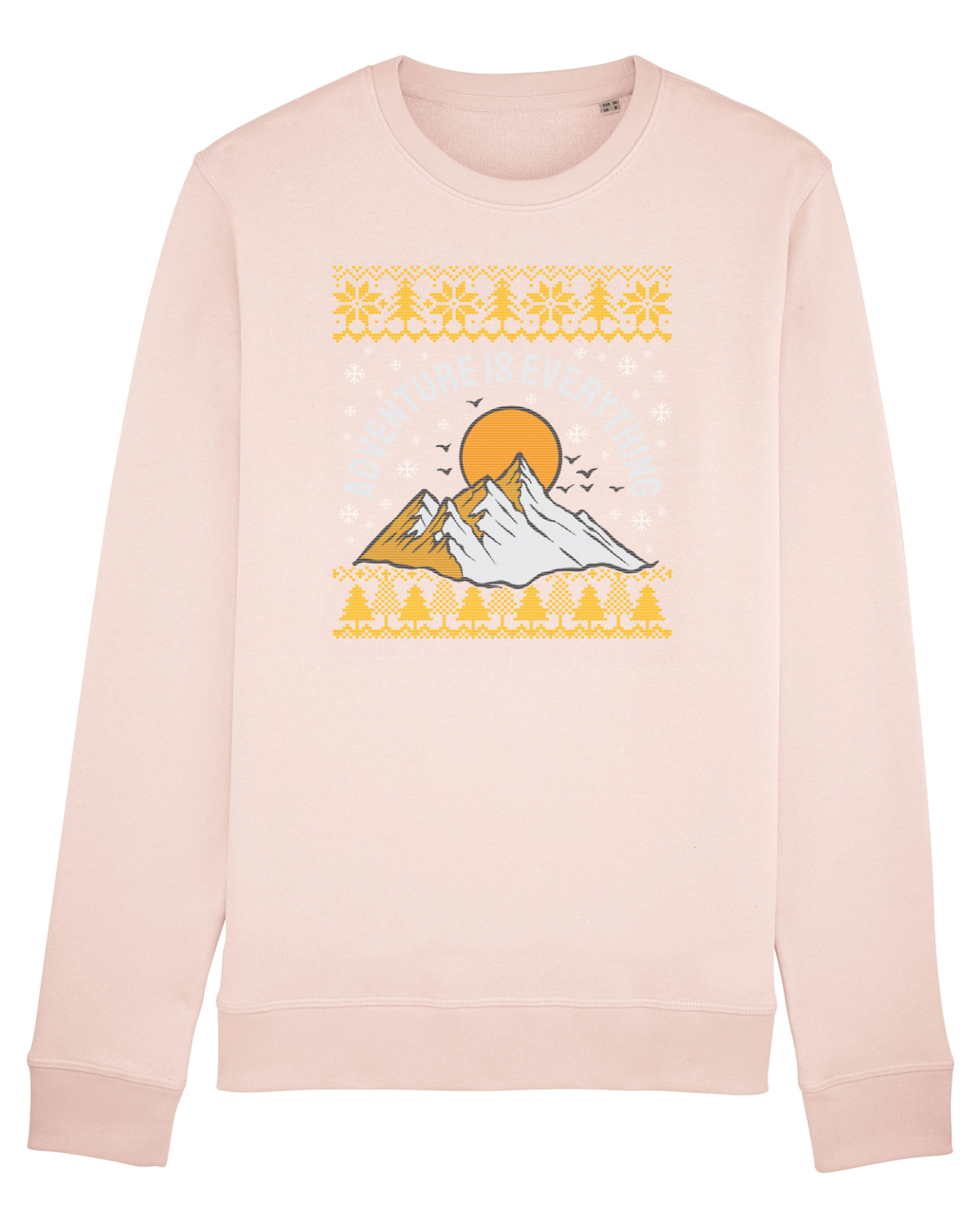 Bluză mânecă lungă Unisex Rise Candy Pink