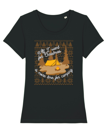 All I want for Christmas is more time for camping Black