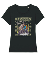 Life changing experience - editie de sarbatori Tricou mânecă scurtă guler larg fitted Damă Expresser