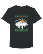 Mă topesc de dorul lor - ediție de sărbători Tricou mânecă scurtă guler larg Bărbat Skater
