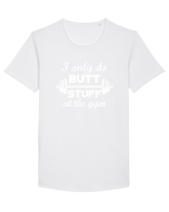 Butt stuff at the gym. White