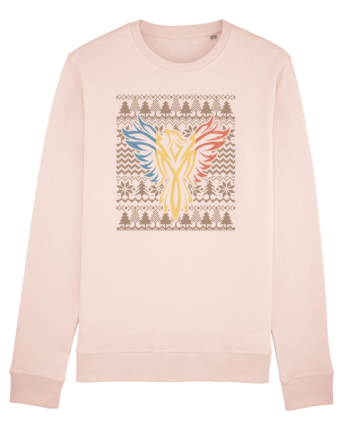 Bluză mânecă lungă Unisex Rise Candy Pink