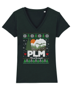 Plecat la munte - ediție de sărbători Tricou mânecă scurtă guler V Damă Evoker