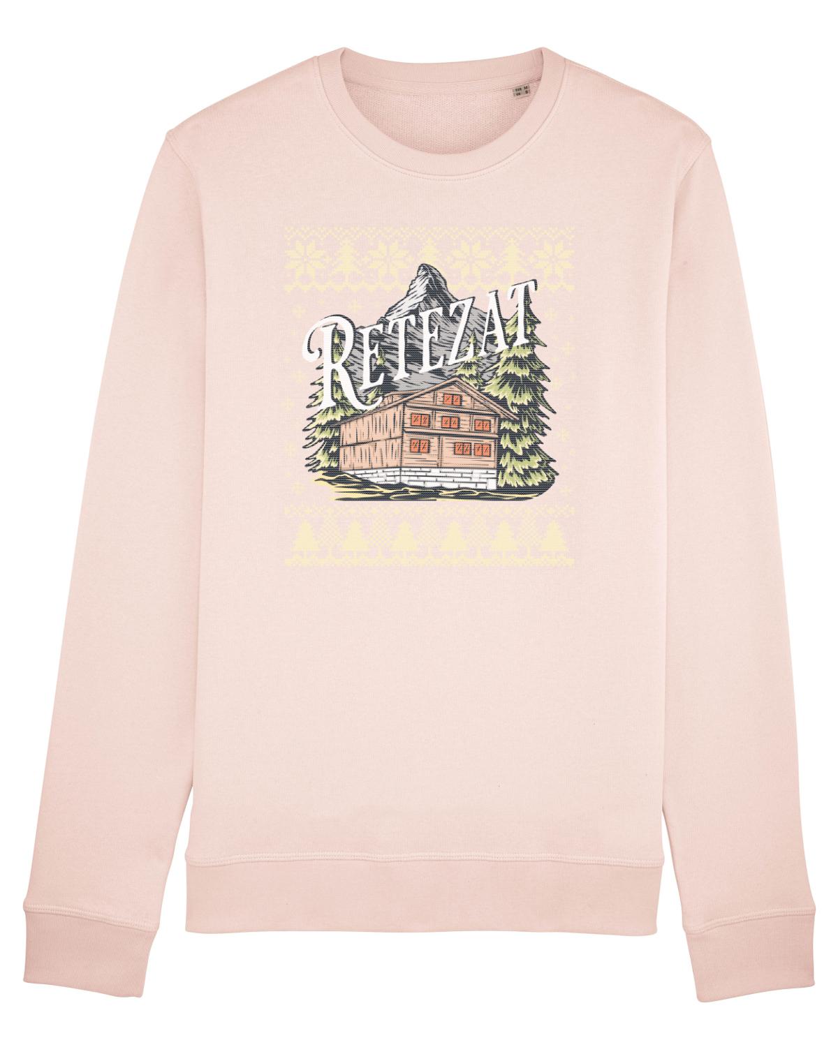 Bluză mânecă lungă Unisex Rise Candy Pink