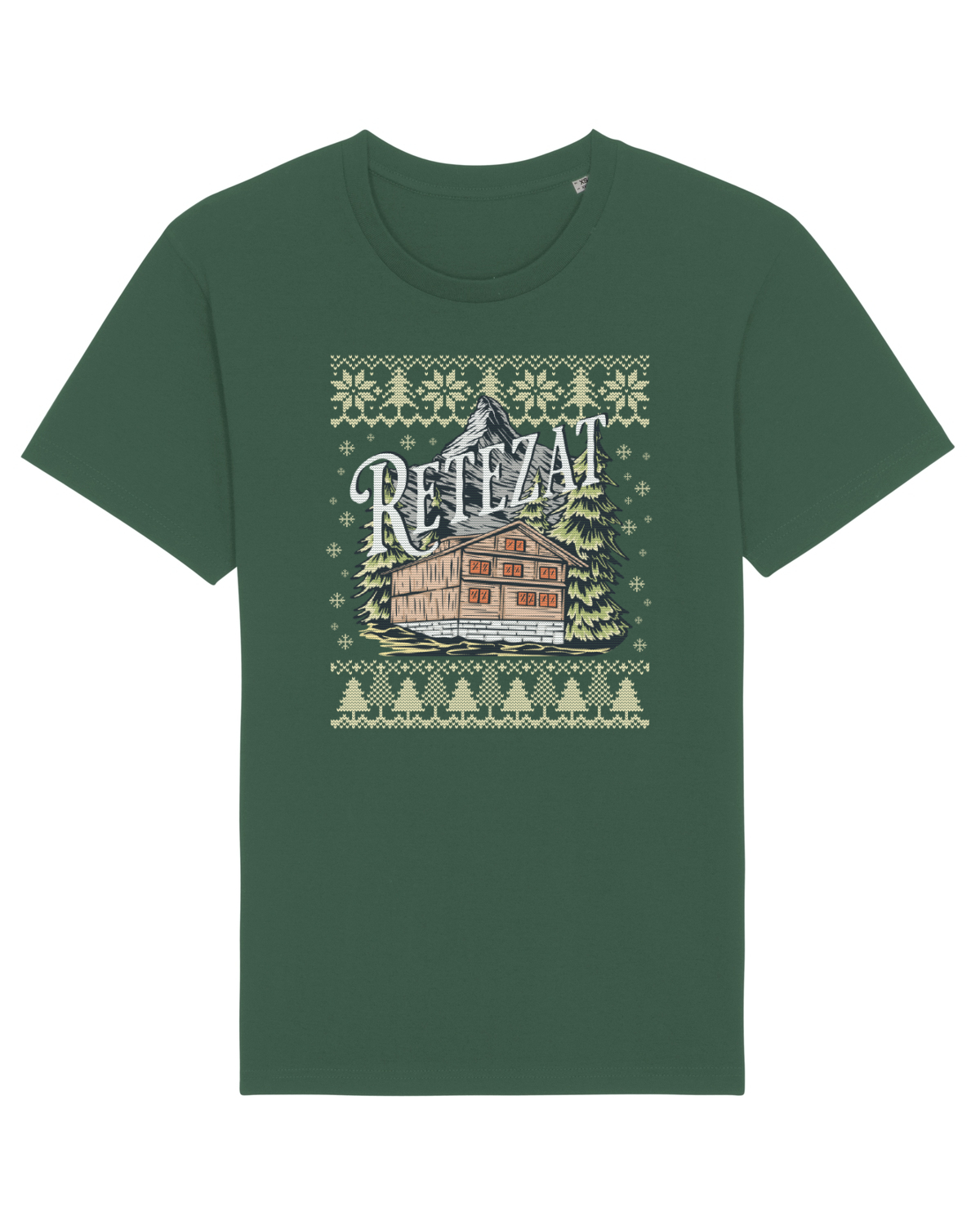 Tricou mânecă scurtă Unisex Rocker Bottle Green