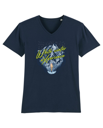 White winter experience French Navy