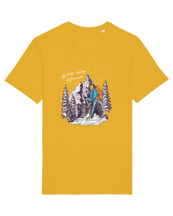 Winter hiking experience Spectra Yellow