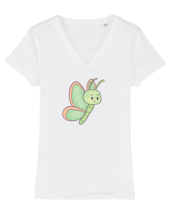 Fluturasi Pentru Copii Cute Butterflies Butterfly White