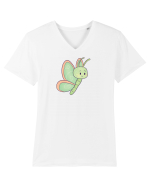 Fluturasi Pentru Copii Cute Butterflies Butterfly Tricou mânecă scurtă guler V Bărbat Presenter