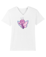 Fluturasi Pentru Copii Cute Butterflies Butterfly Tricou mânecă scurtă guler V Bărbat Presenter