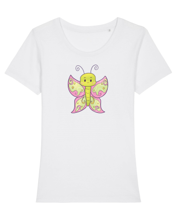 Fluturasi Pentru Copii Cute Butterflies Butterfly White