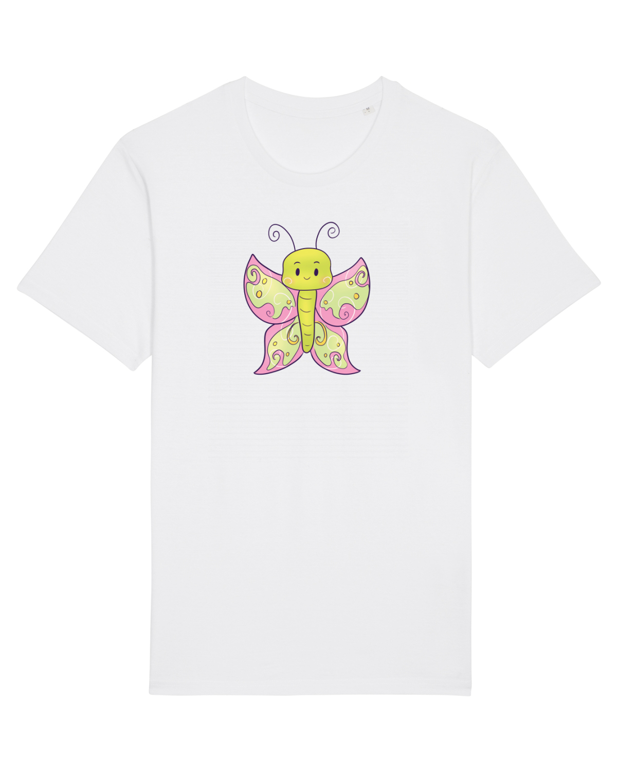 Tricou mânecă scurtă Unisex Rocker White