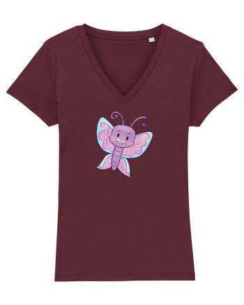 Fluturasi Pentru Copii Cute Butterflies Butterfly Burgundy