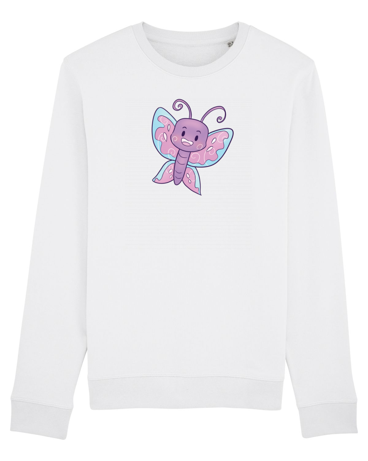 Bluză mânecă lungă Unisex Rise White