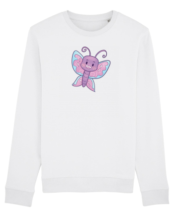 Fluturasi Pentru Copii Cute Butterflies Butterfly White