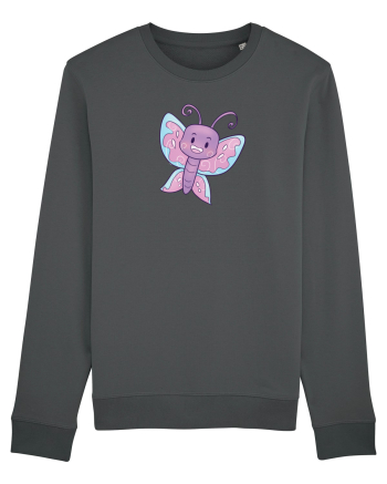 Fluturasi Pentru Copii Cute Butterflies Butterfly Anthracite