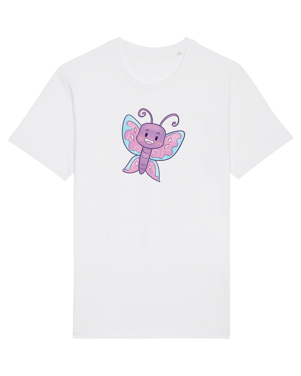 Tricou mânecă scurtă Unisex Rocker White
