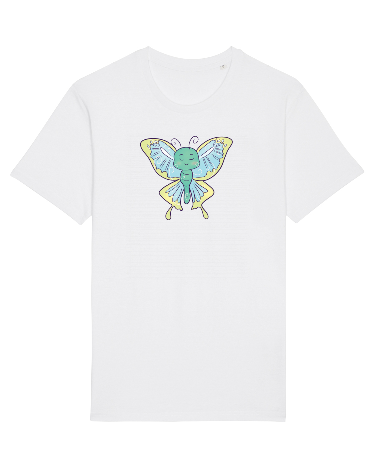 Tricou mânecă scurtă Unisex Rocker White