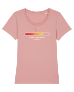 Cinic answer loading. Tricou mânecă scurtă guler larg fitted Damă Expresser