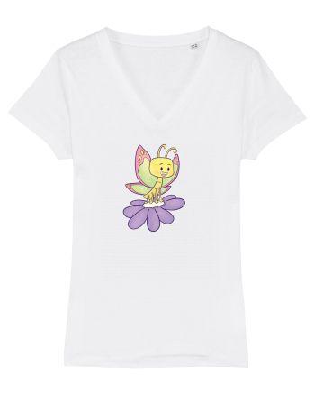 Fluturasi Pentru Copii Cute Butterflies Butterfly White