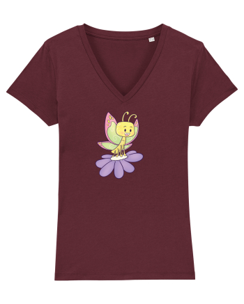 Fluturasi Pentru Copii Cute Butterflies Butterfly Burgundy